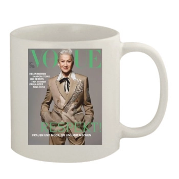 Helen Mirren 11oz White Mug