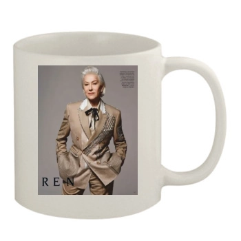 Helen Mirren 11oz White Mug