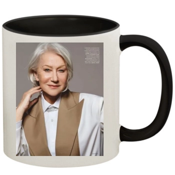 Helen Mirren 11oz Colored Inner & Handle Mug