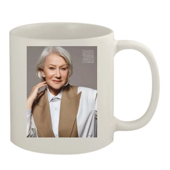 Helen Mirren 11oz White Mug