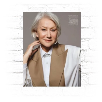 Helen Mirren Metal Wall Art