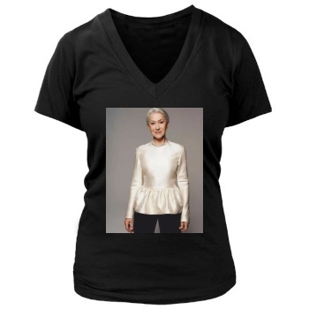 Helen Mirren Women's Deep V-Neck TShirt