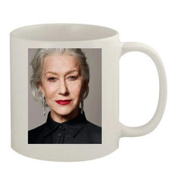 Helen Mirren 11oz White Mug