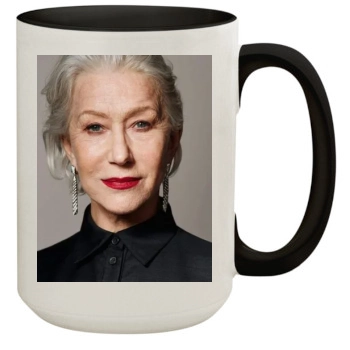 Helen Mirren 15oz Colored Inner & Handle Mug