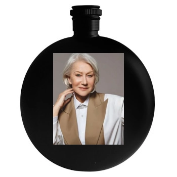 Helen Mirren Round Flask