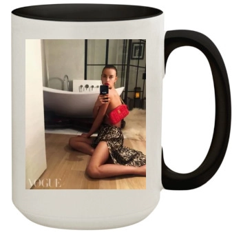 Irina Shayk 15oz Colored Inner & Handle Mug