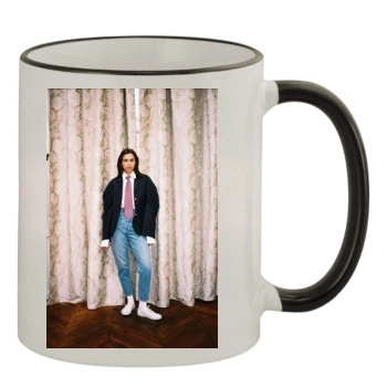 Irina Shayk 11oz Colored Rim & Handle Mug