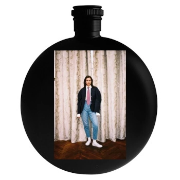 Irina Shayk Round Flask