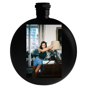 Irina Shayk Round Flask