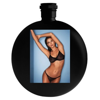 Irina Shayk Round Flask