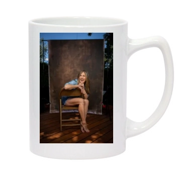 Jennifer Aniston 14oz White Statesman Mug