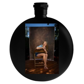 Jennifer Aniston Round Flask