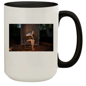 Jennifer Aniston 15oz Colored Inner & Handle Mug