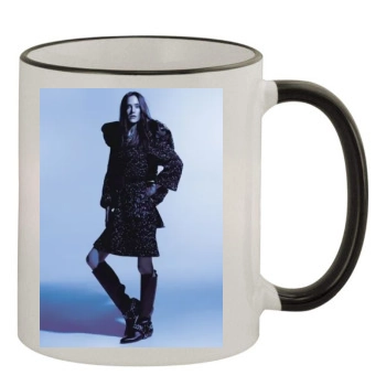 Jennifer Connelly 11oz Colored Rim & Handle Mug