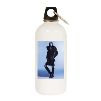 Jennifer Connelly White Water Bottle With Carabiner