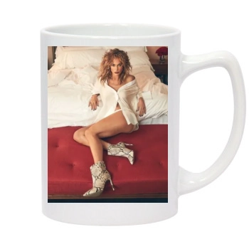 Jennifer Lopez 14oz White Statesman Mug