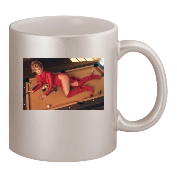 Jennifer Lopez 11oz Metallic Silver Mug