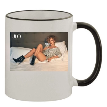 Jennifer Lopez 11oz Colored Rim & Handle Mug