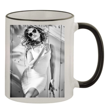 Jennifer Lopez 11oz Colored Rim & Handle Mug