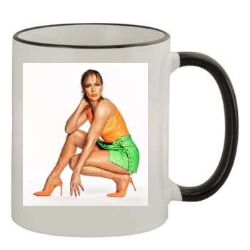 Jennifer Lopez 11oz Colored Rim & Handle Mug