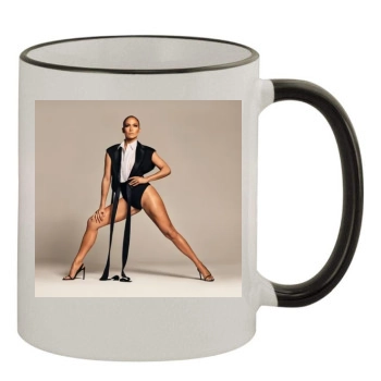 Jennifer Lopez 11oz Colored Rim & Handle Mug