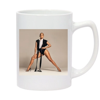 Jennifer Lopez 14oz White Statesman Mug