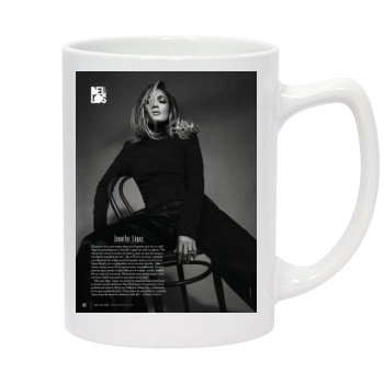 Jennifer Lopez 14oz White Statesman Mug