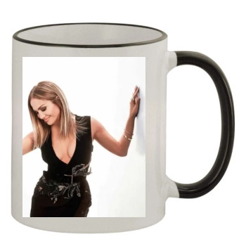 Jennifer Lopez 11oz Colored Rim & Handle Mug