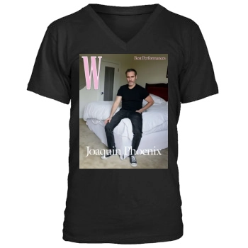 Joaquin Phoenix Men's V-Neck T-Shirt