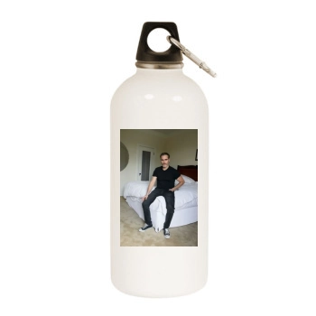 Joaquin Phoenix White Water Bottle With Carabiner