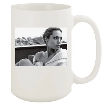 Angelina Jolie 15oz White Mug