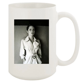 Angelina Jolie 15oz White Mug