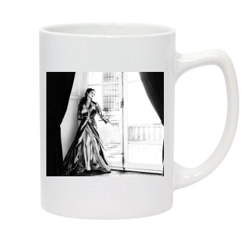 Angelina Jolie 14oz White Statesman Mug