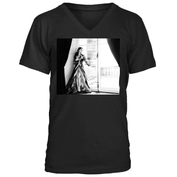 Angelina Jolie Men's V-Neck T-Shirt