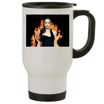 Angelina Jolie Stainless Steel Travel Mug