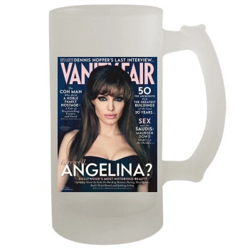 Angelina Jolie 16oz Frosted Beer Stein