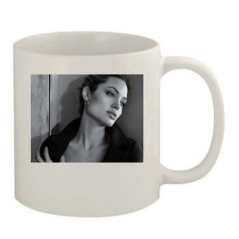 Angelina Jolie 11oz White Mug