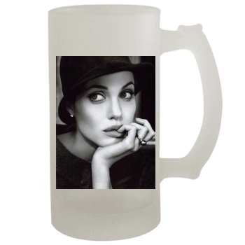 Angelina Jolie 16oz Frosted Beer Stein