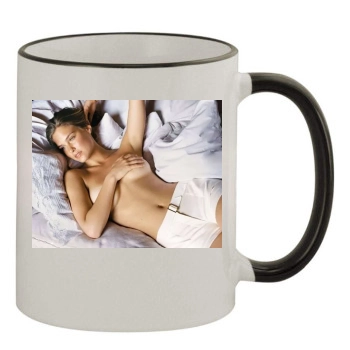 Bar Refaeli 11oz Colored Rim & Handle Mug