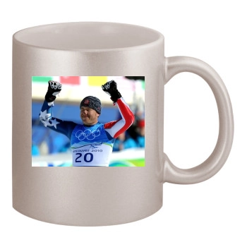 Bode Miller 11oz Metallic Silver Mug