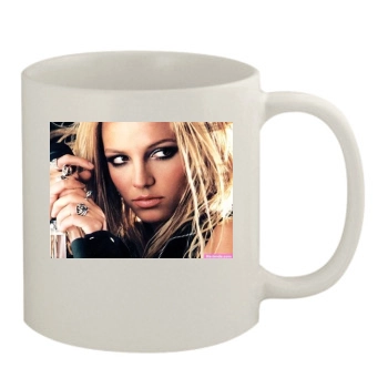 Britney Spears 11oz White Mug