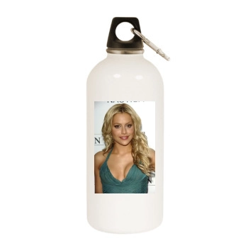 Brittany Murphy White Water Bottle With Carabiner