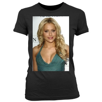 Brittany Murphy Women's Junior Cut Crewneck T-Shirt