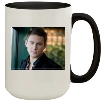 Channing Tatum 15oz Colored Inner & Handle Mug