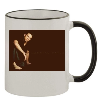 Channing Tatum 11oz Colored Rim & Handle Mug