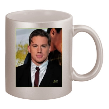 Channing Tatum 11oz Metallic Silver Mug