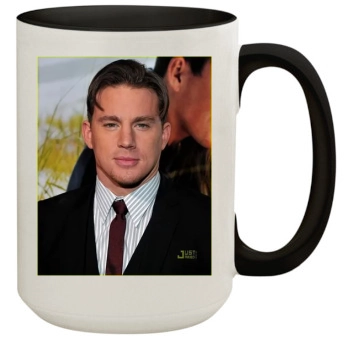 Channing Tatum 15oz Colored Inner & Handle Mug