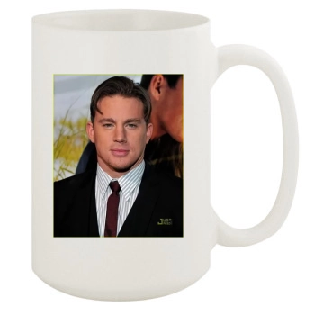 Channing Tatum 15oz White Mug