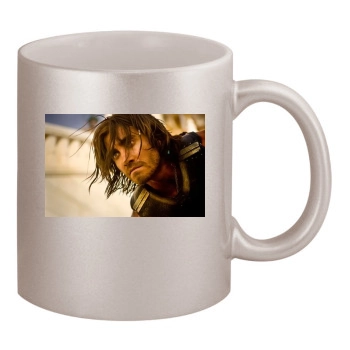 Jake Gyllenhaal 11oz Metallic Silver Mug