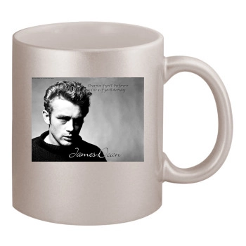 James Dean 11oz Metallic Silver Mug